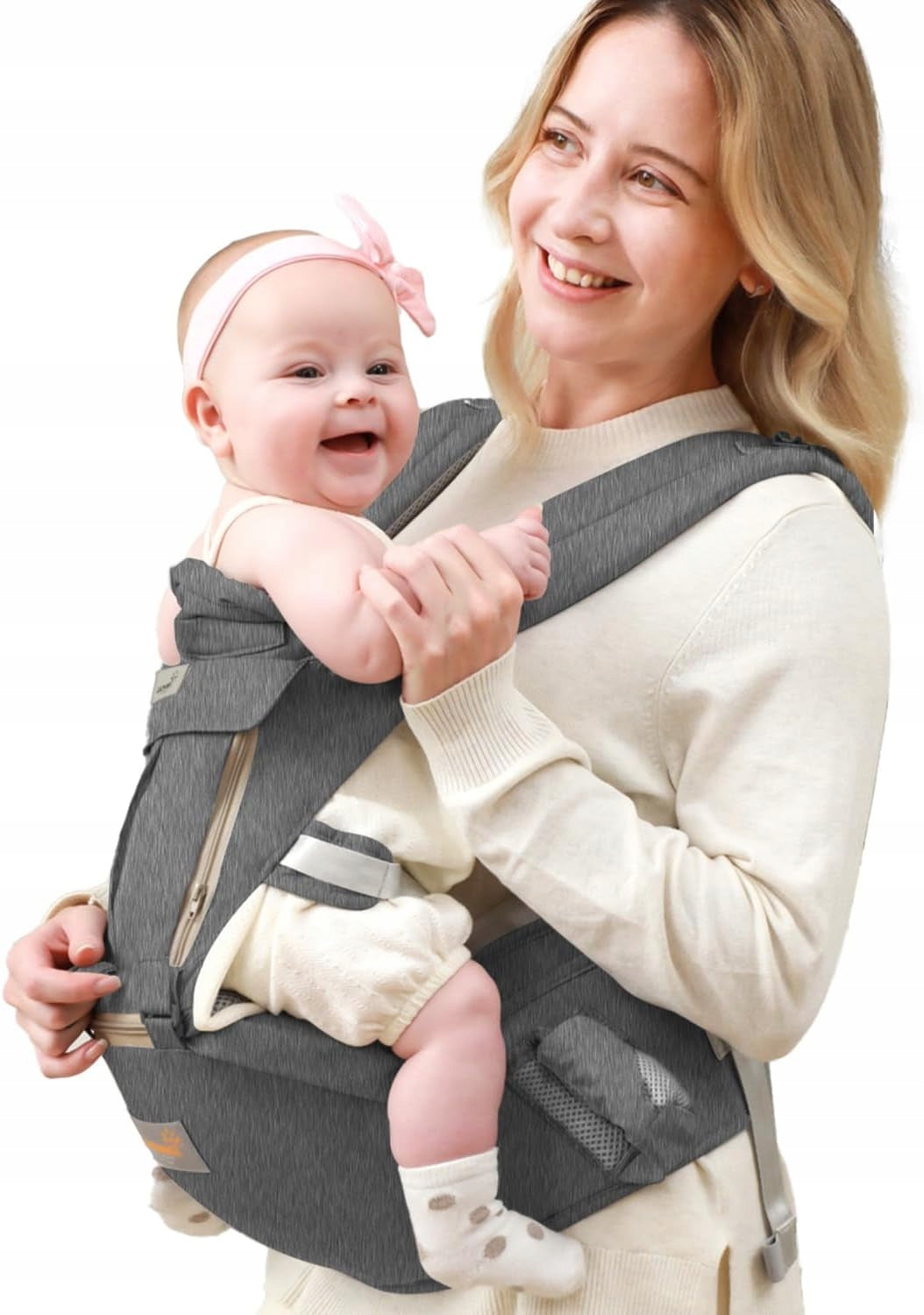MOMIDEAL ergonomický nosič s bedrovým pásom 6v1