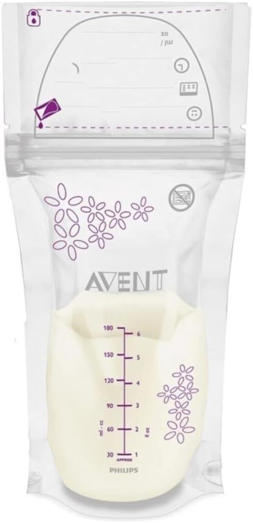PHILIPS AVENT Bolsas para almacenamiento de leche materna 25 unidades