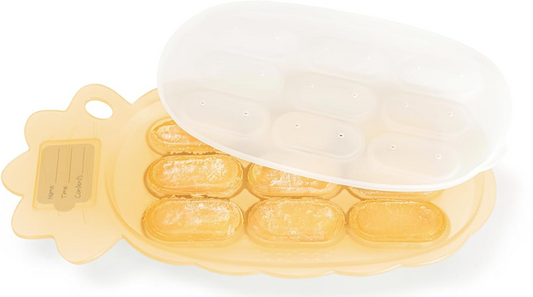 Tavă din silicon HAAKAA pentru congelarea alimentelor + capac