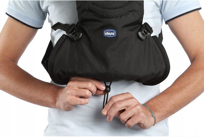 CHICCO EASY FIT nosidełko ergonomiczne granatowe, miękkie nosidło dla niemowląt od urodzenia do 9 kg
