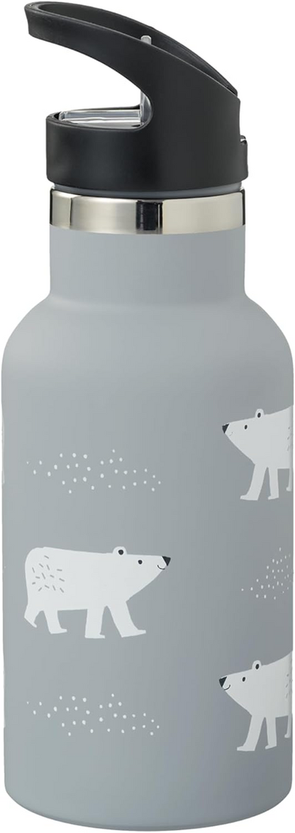 FRESK Nordic Thermosflasche Edelstahl 350 ml + Bürste