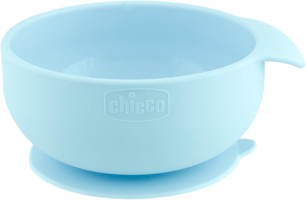 CHICCO Easy Start Silikon-Set Schale Löffel Lätzchen