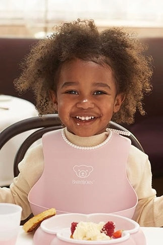 BABYBJORN Silikonlätzchen mit Auffangtasche x2