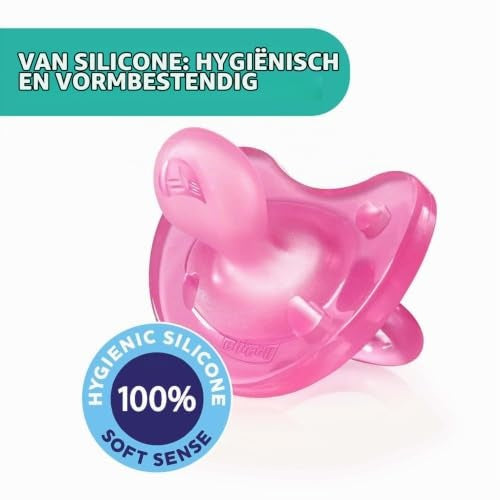 Chicco Physioforma Soft Silikonschnuller rosa 0-6m