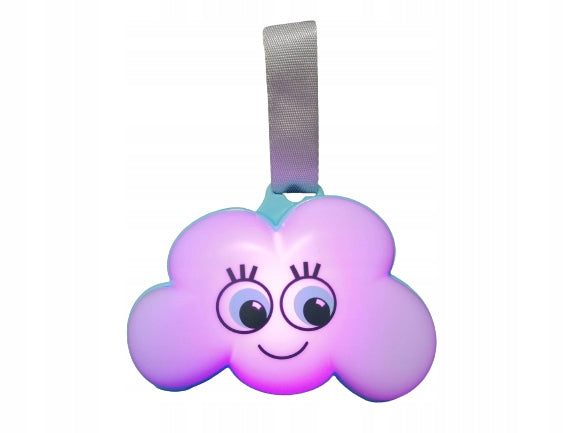BADABULLE night light, 6 colors, sounds, timer, CLOUD