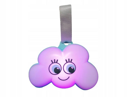 BADABULLE night light, 6 colors, sounds, timer, CLOUD