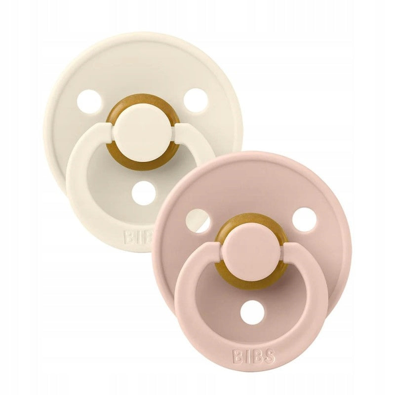 BIBS COLOUR Schnuller 2er-Pack Naturkautschuk 6 Monate+
