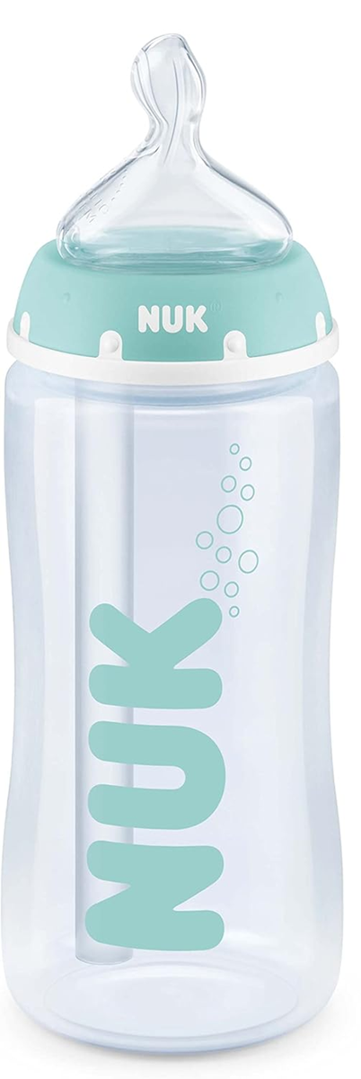 NUK First Choice+ Flasche 300 ml Sauger M mittlerer Durchfluss Temperaturanzeige