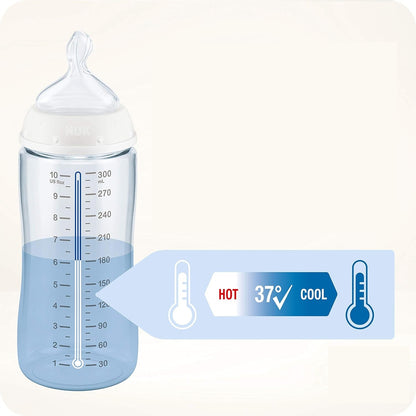 NUK First Choice+ 0-6 m FLASCHE 300 ml Temperaturanzeige WINNIE PUUH