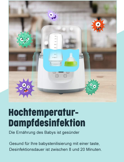 FUTURE FOUNDER Flaschenwärmer Sterilisator 6-in-1