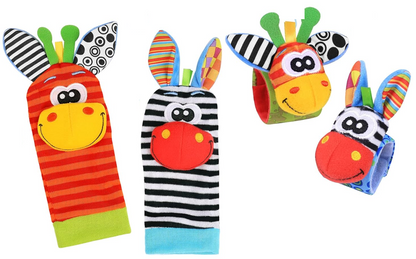 RXYYOS wristbands and socks with rattle