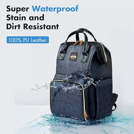 LEKEBABY Wickelrucksack WASSERDICHT