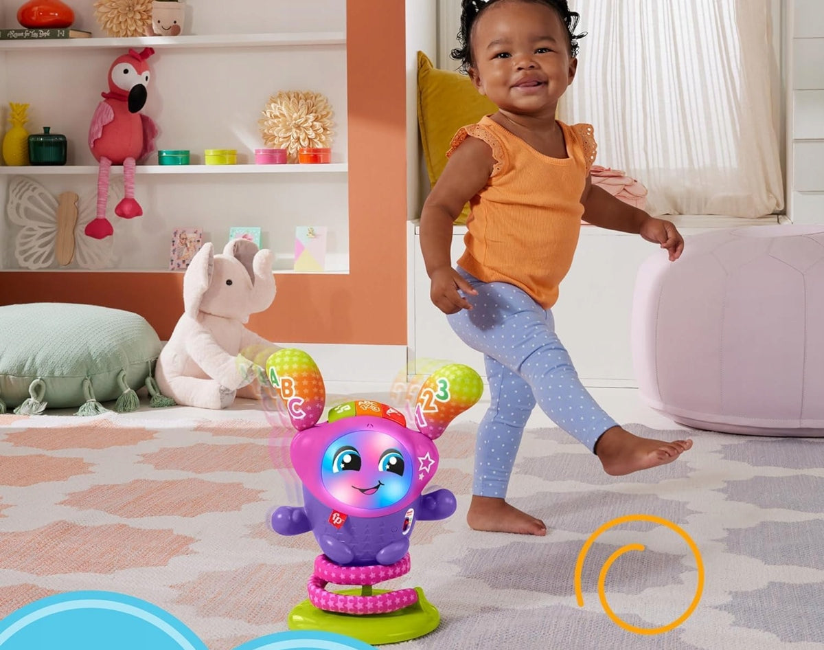FISHER-PRICE Interaktiver DJ TANZI singt tanzt 75 Aktivitäten ENGLISCHE SPRACHE
