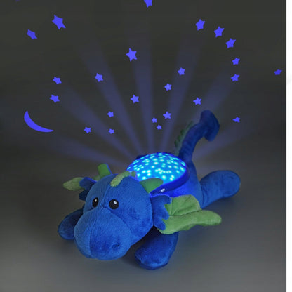 CLOUD B Twilight Buddies Kuscheltier Sternenprojektor DRACHE 28 x 40 cm
