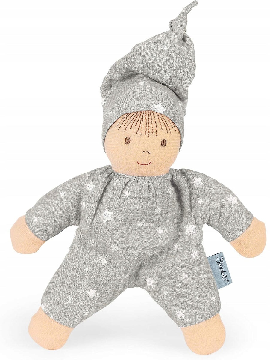 STERNTALER Heiko Schmusetier mit Rassel 17 cm "N