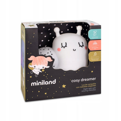 MINILAND Cosy Dreamer Silikon-Nachtlicht SCHNECKE 12,3 x 12,3 cm