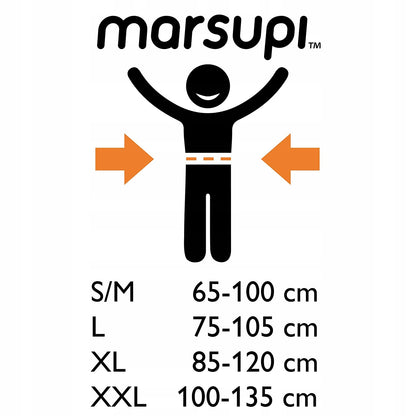 MARSUPI 2.0 ergonomische Babytrage L 3,5 - 15 kg