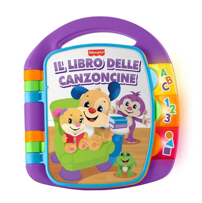 FISHER-PRICE CDH49 electronic educational book in Italian