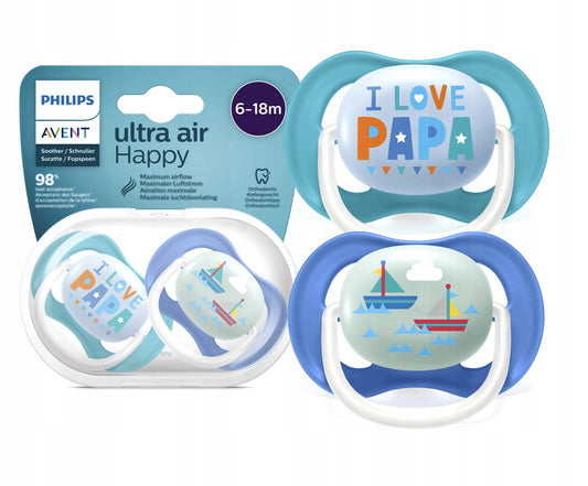 PHILIPS AVENT Ultra Air sucettes x 2 6-18 mois