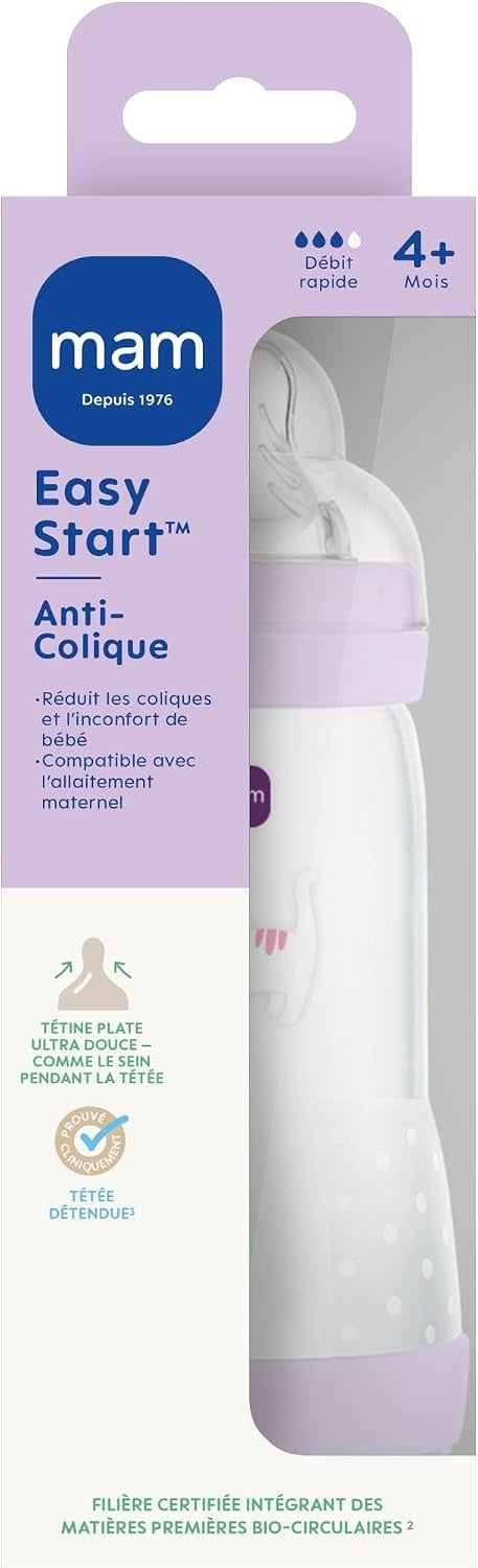 MAM Easy Start butelka antykolkowa 320ml 4m+ szybki przepływ
