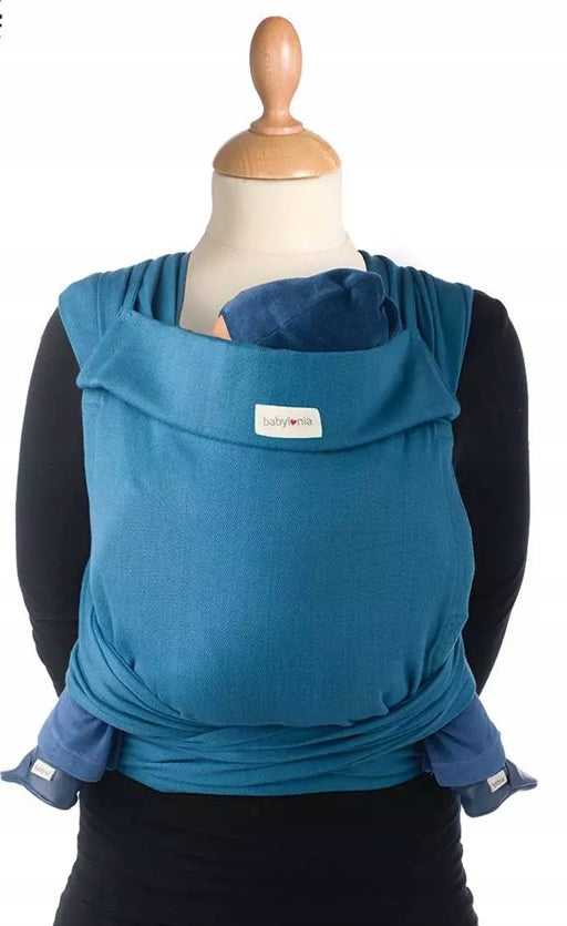 BABYLONYA nosič MEI TAI do 20kg, CAMPANULA BLUE