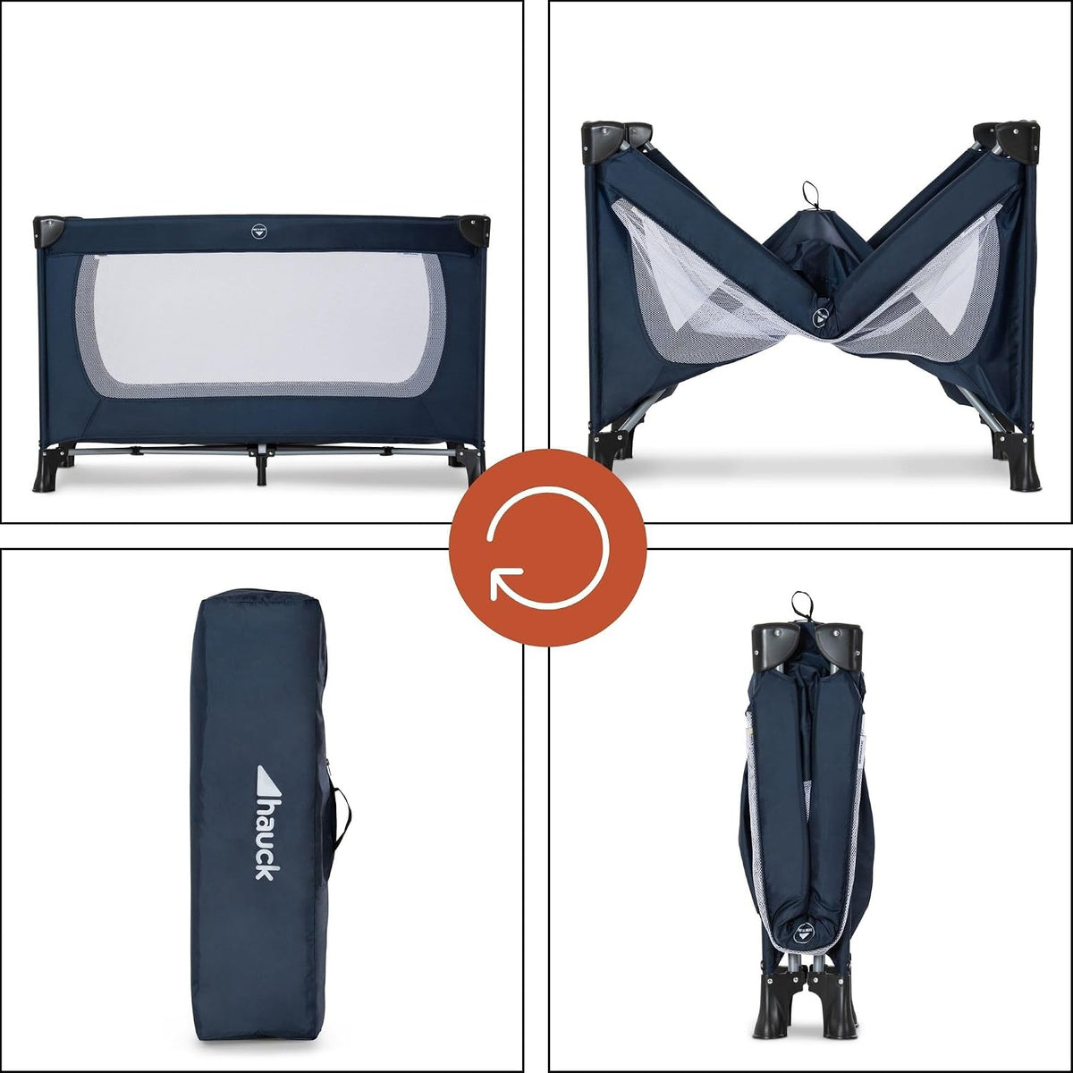 Hauck Dream N Play Plus Reisebett 120x60 bis 15 kg