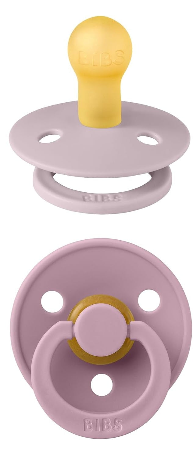 BIBS COLOUR pacifiers 2-pack natural rubber 6+ months