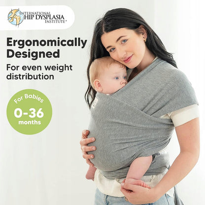 KEABABIES elastisches Babytragetuch 520 x 55