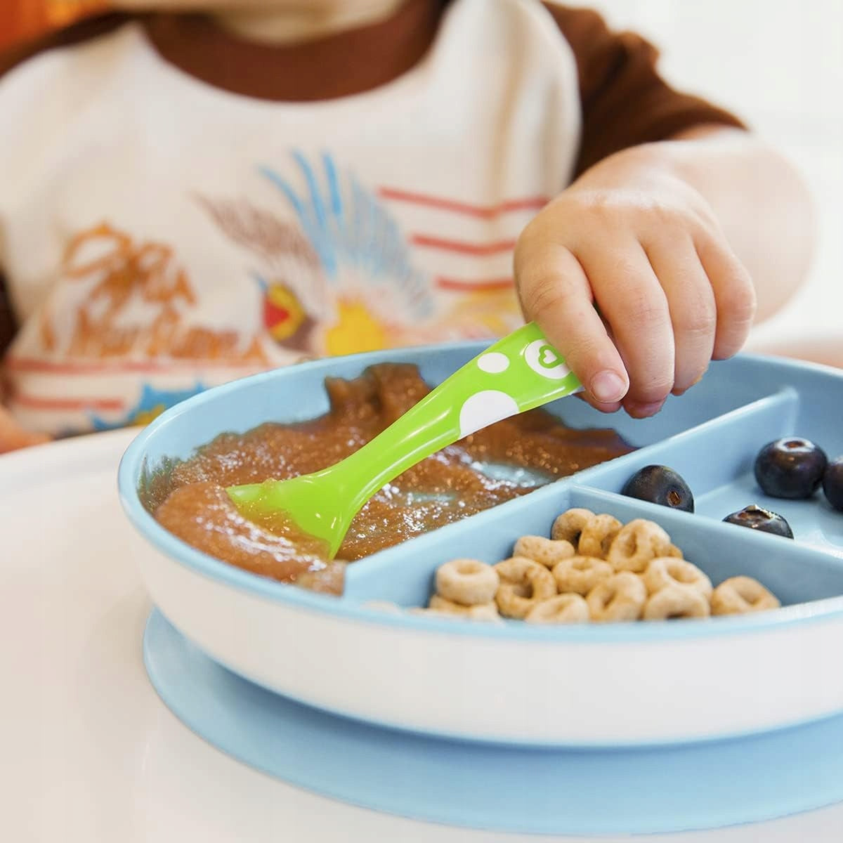 MUNCHKIN stay put Dreifach-Teller mit Saugnapf x2