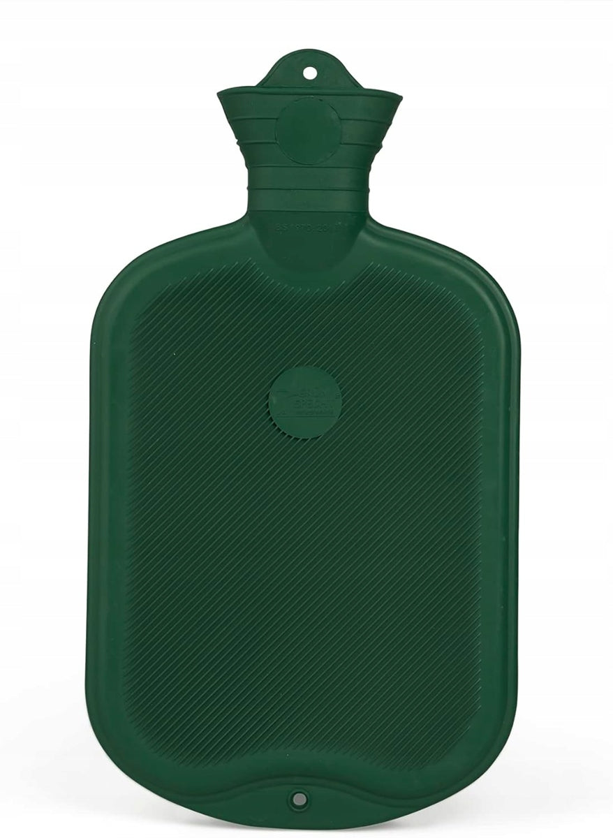 GRUNSPECHT Gummi-Wärmflasche 2 Liter 20 x 36 cm
