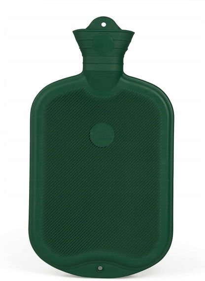 GRUNSPECHT Gummi-Wärmflasche 2 Liter 20 x 36 cm