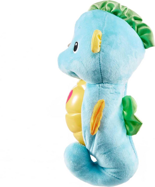 FISHER-PRICE peluche con melodías, sonidos y luz CABALLITO DE MAR para bebés
