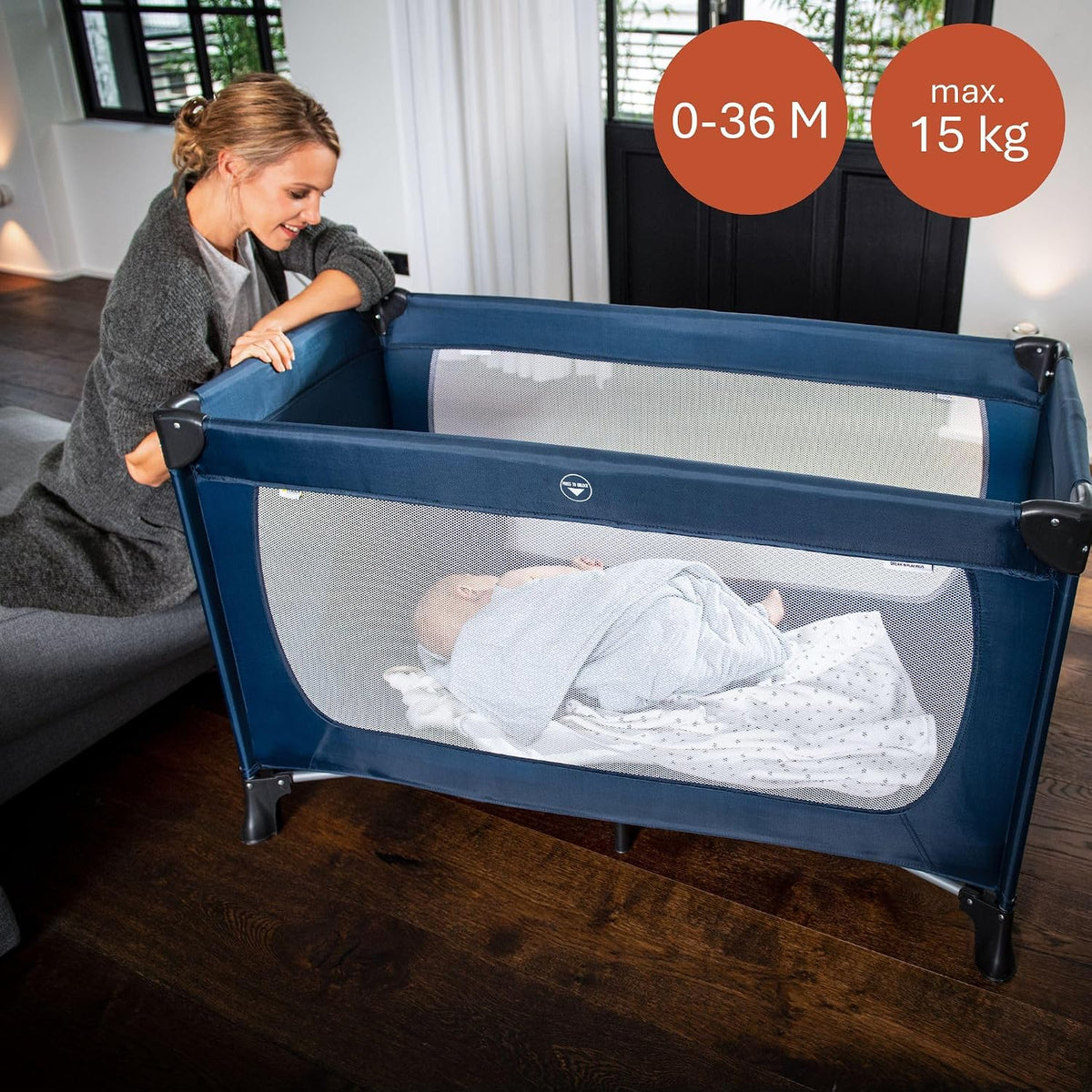 Hauck Dream N Play Plus Reisebett 120x60 bis 15 kg