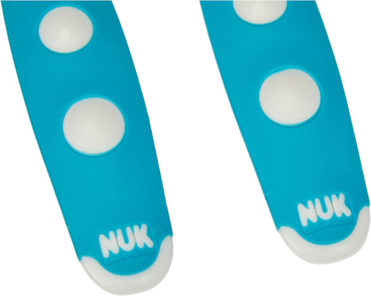 NUK Easy Learning Mini Besteck Löffel Gabel 12 cm 8 m+