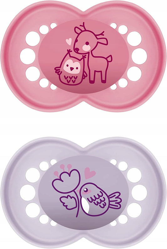 MAM ORIGINAL PURE uklidňující dudlík x2 6-16m