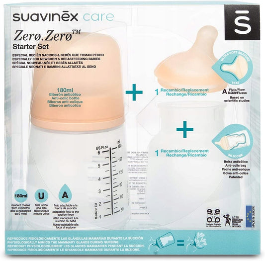 SUAVINEX σετ εκκίνησης ZERO ZERO 180ml