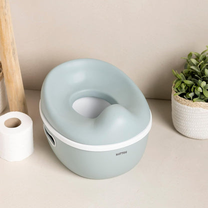 NATTOU Töpfchen 3in1 Toilettentrainer Toilettensitz Trittschemel 18 m+