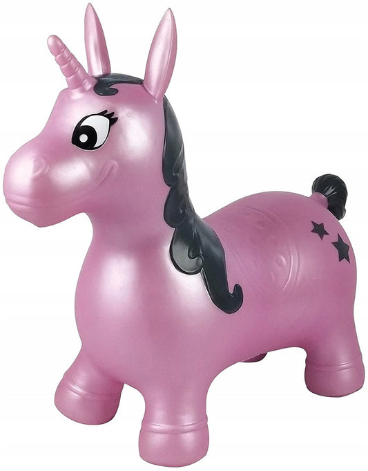 LEXIBOOK GUMMIE EENHOORN HOPPER 57 cm + pomp