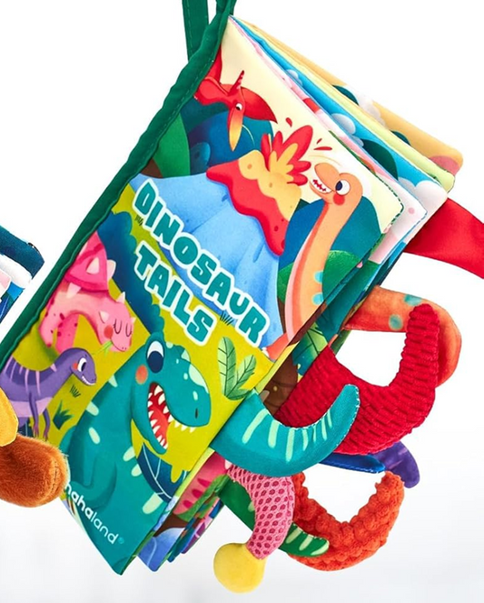 HAHALAND Dinosaur Tails sensory book, pendant