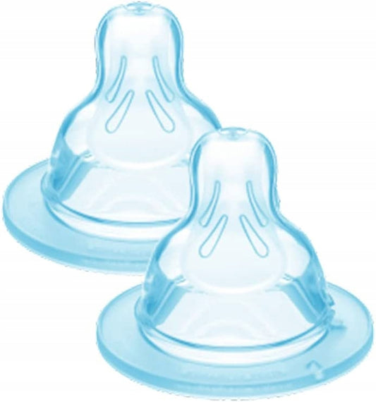 MAM bottle nipples x2 2m+