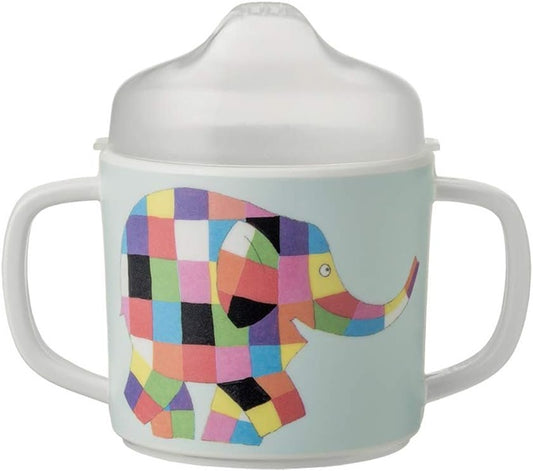 PETIT JOUR PARIS tasse d'apprentissage avec bec verseur 150 ml 6 m+ ÉLÉPHANT ELMER