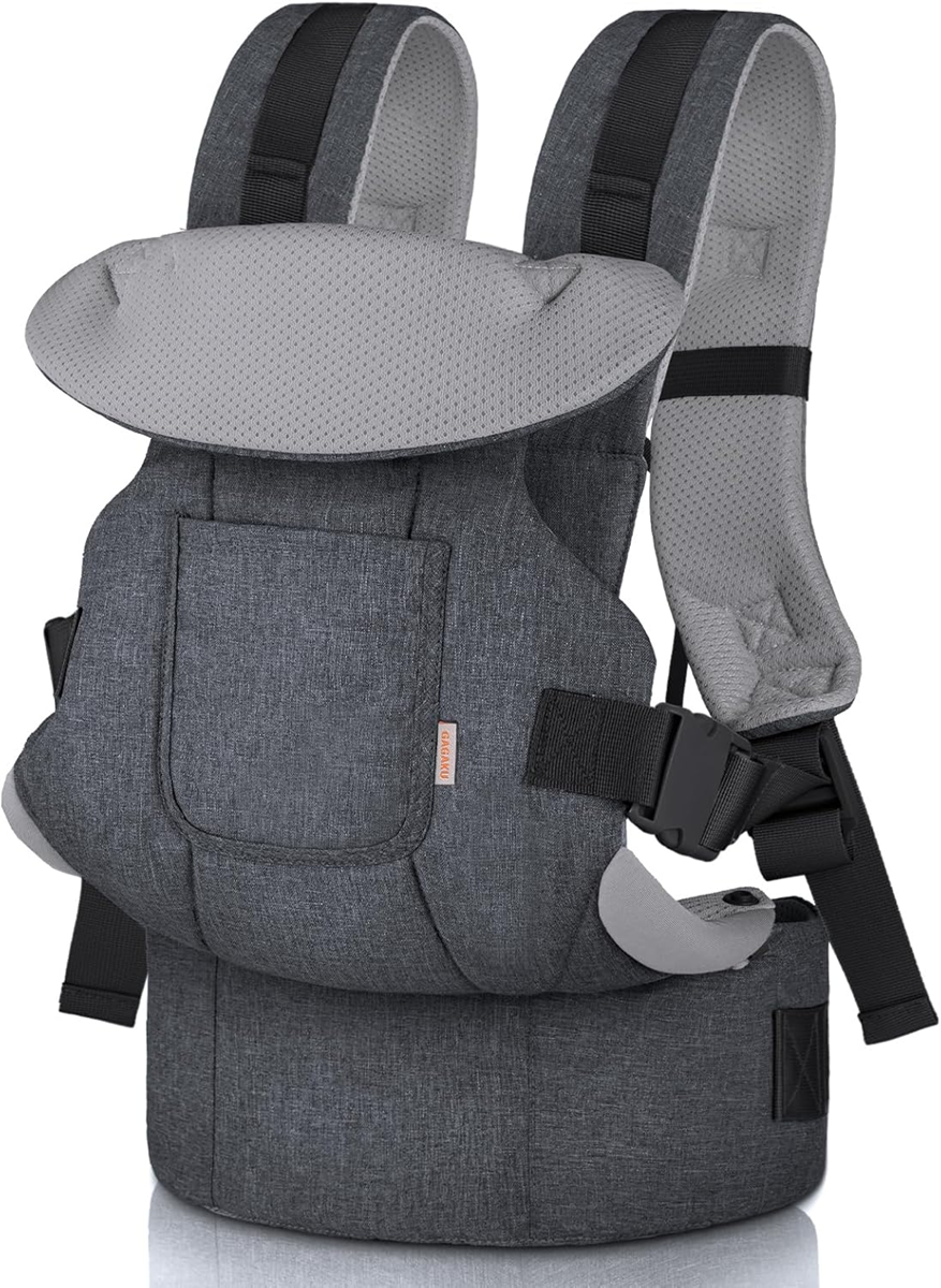 GAGAKU Babytrage ergonomisch 0-36 Monate 3in1