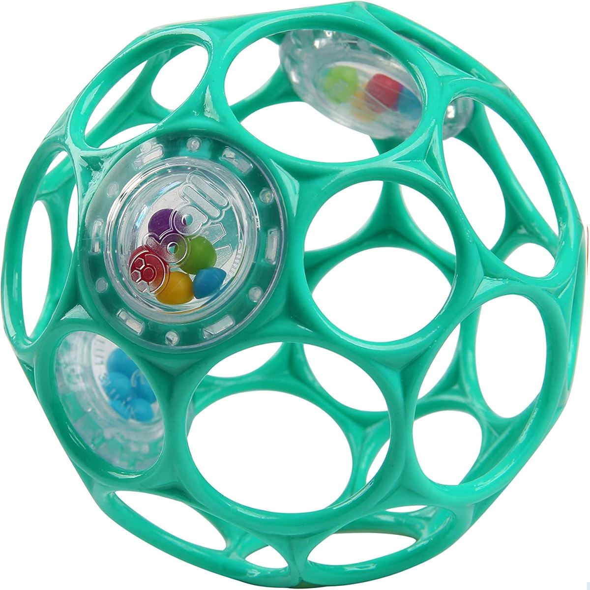 BRIGHT STARTS Soothers & Shakers Spielzeugset für Babys, 7-teilig, ab 6 Monaten