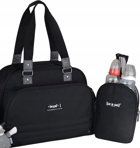URBAN CLASSIC Baby on Board torba na pieluchy i akcesoria