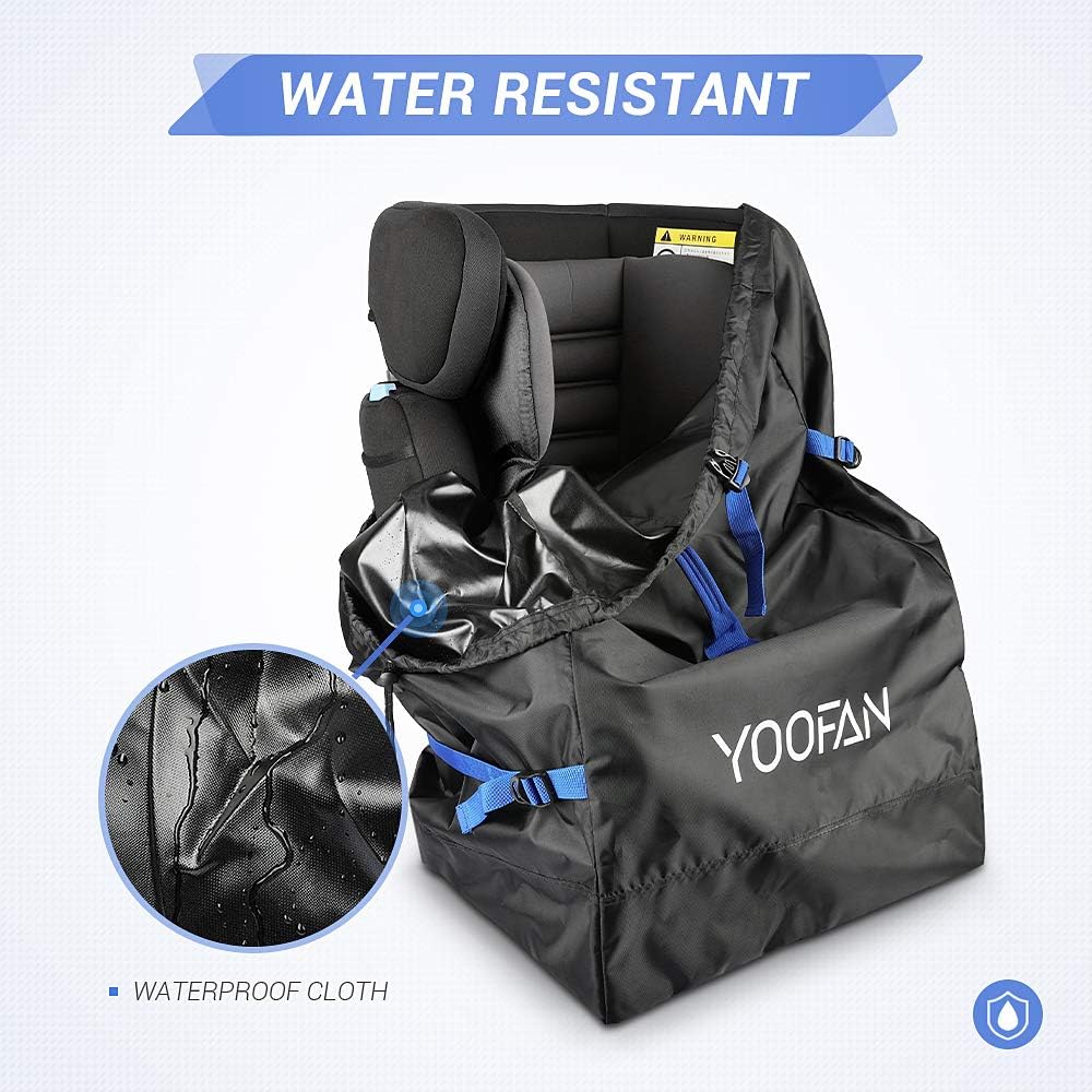 YOOFAN Flugzeug-Transporttasche für Kinderwagen/Autositz 85x45x45 RUCKSACK