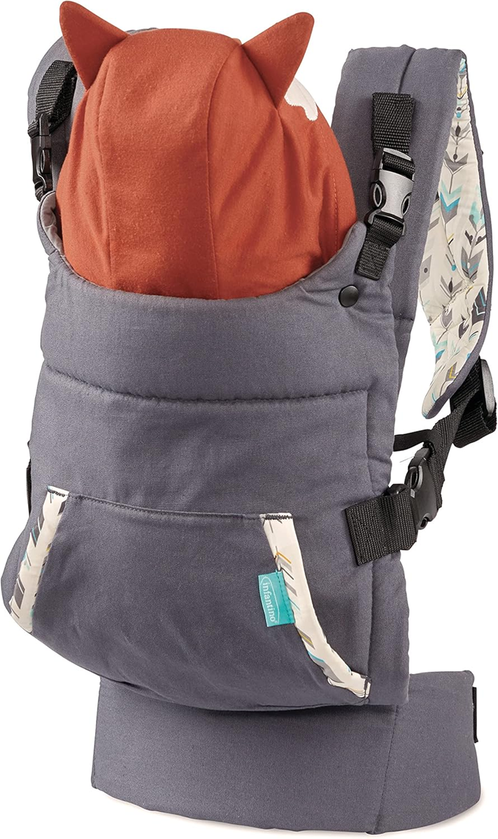 INFANTINO Cuddle Up ergonomische Babytrage 5,5 - 18 kg