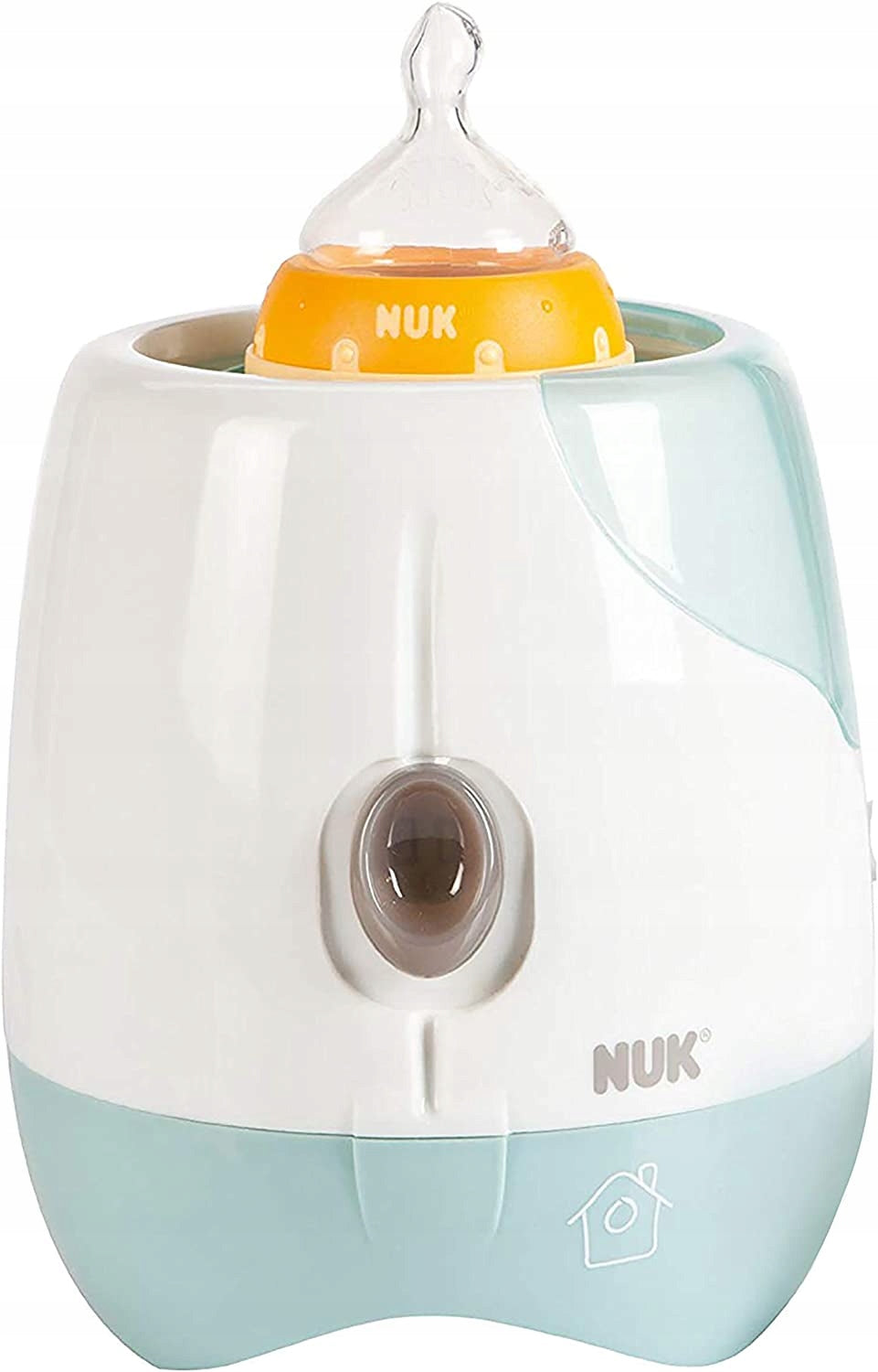 NUK Thermo Rapid PODGRZEWACZ DO DOMU do butelek i słoiczków, biało-turkusowy, używany