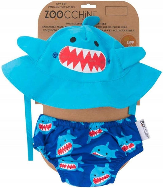 ZOOCCHINI Schwimmwindel + Sonnenhut 3-6 Monate