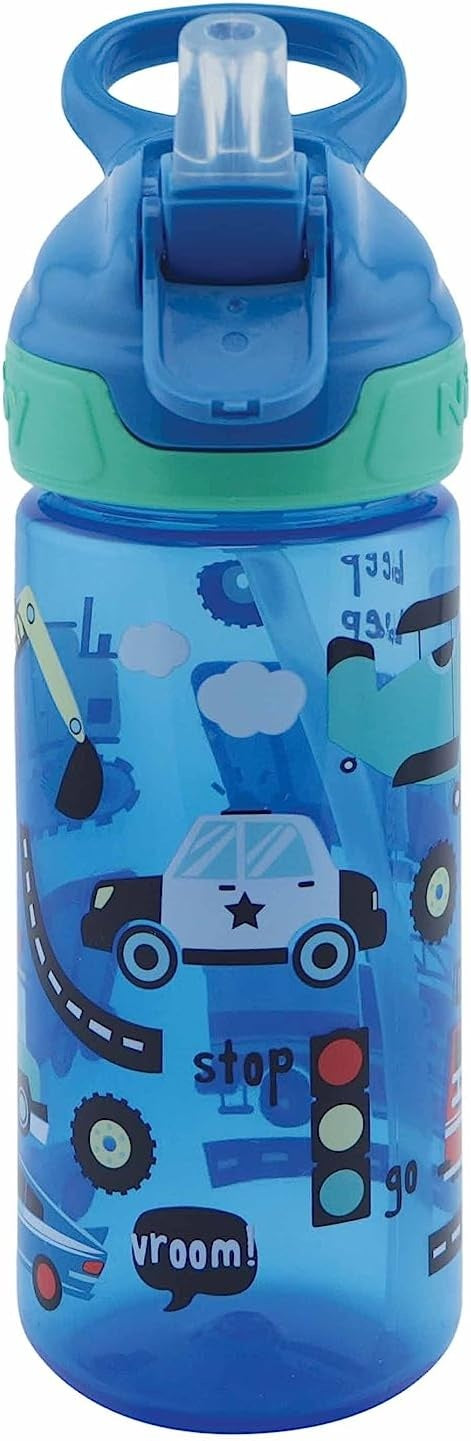 NUBY Flip-it Cup tritan sippy cup with straw and spout 3 l+ 360 ml
