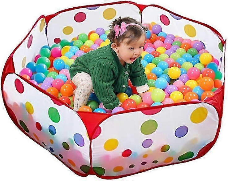 LALAWOW kompakter Trockenballpool 100cm OHNE BÄLLE